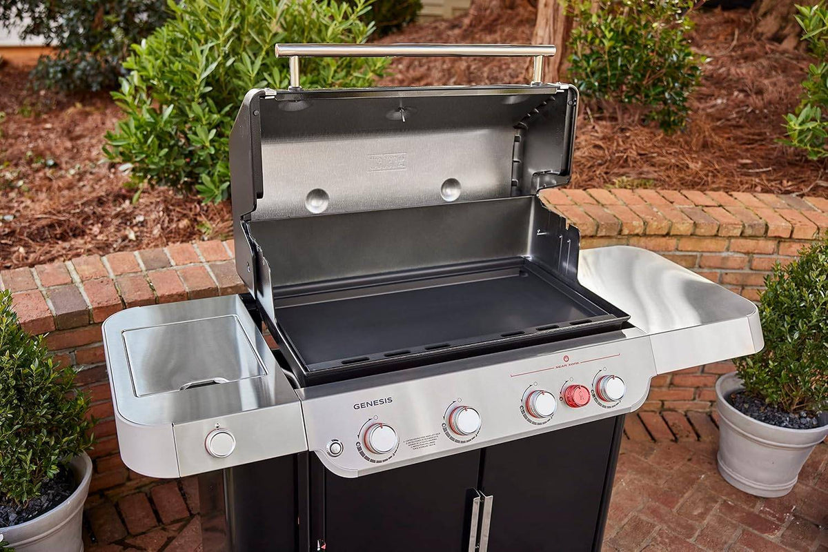 NEW Weber 6789 Black Carbon Steel Full Size Griddle for Genesis 400 Series Gas