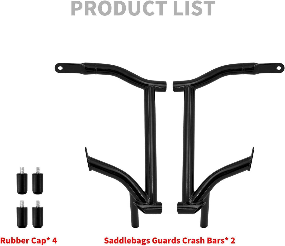 Saddlebag Guard Crash Bar for Harley Touring Street Glide Road Glide 2009-2026