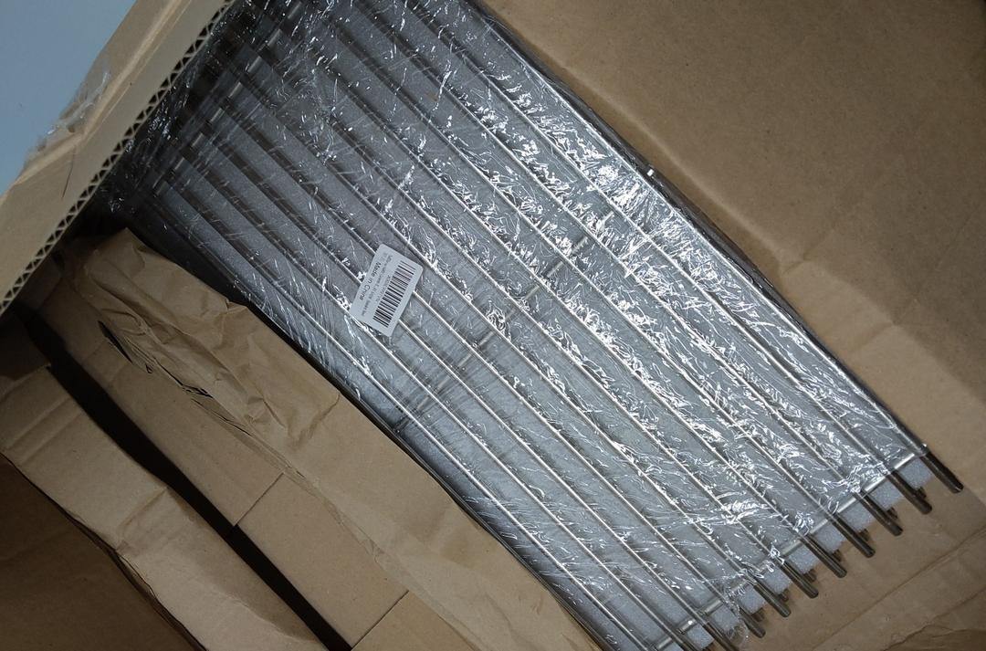 SafBbcue 66801 Stainless Grill Grates Weber Genesis II E210 LX E240 S240