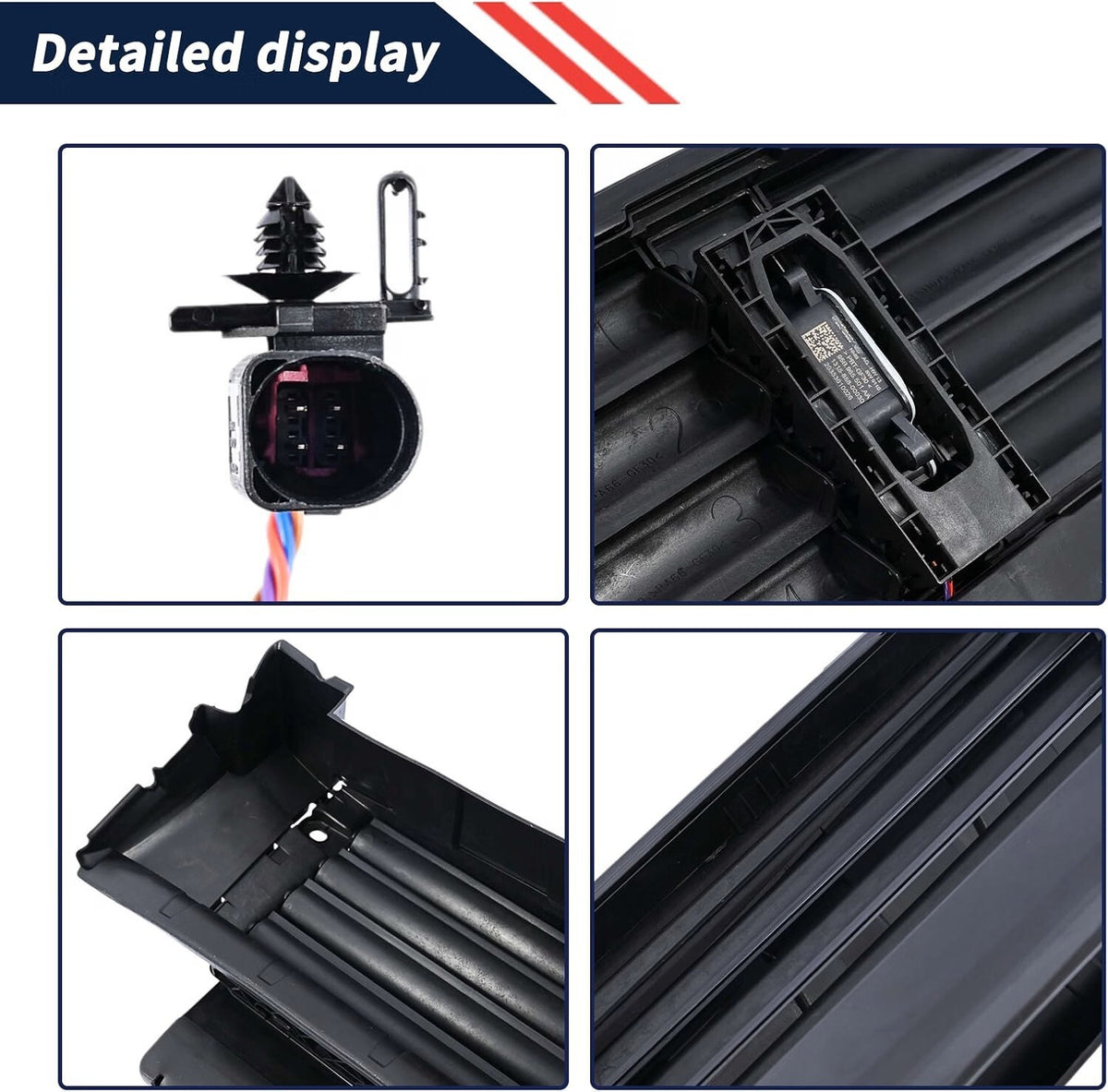 Active Grille Shutter w/ Motor Assy for Volkswagen Jetta 2019-2021 with Motor