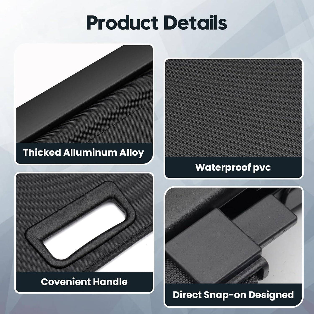 2024-2026 Cadillac XT5 Security Shade Cargo Privacy cover Storage