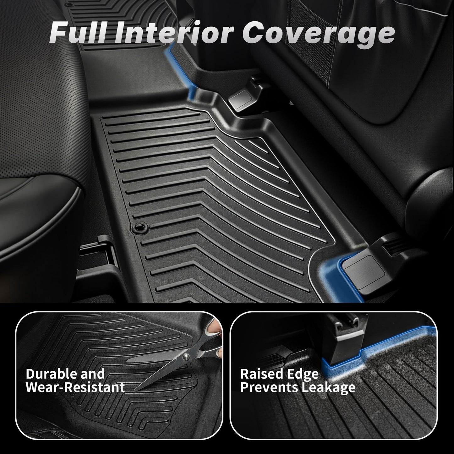 OEDRO Floor Mats for 2018-2023 Subaru Crosstrek / 2018-2023 Impreza, Custom F...