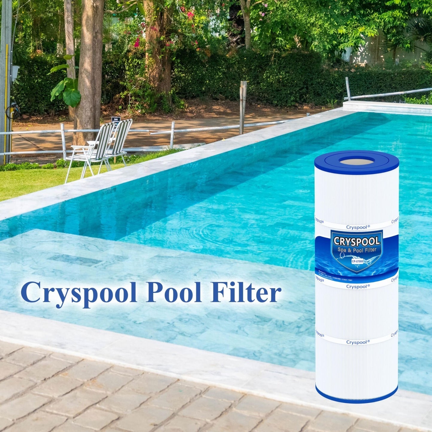 4 PACK Cryspool 07066 Filter Compatible CX580XRE, SwimClear C3025, C3030, PA81