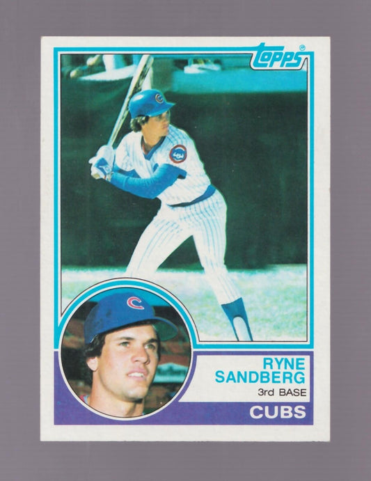 1982 Topps Ryne Sandberg #83 ROOKIE Baseball Card In Mint Must See  CUBS