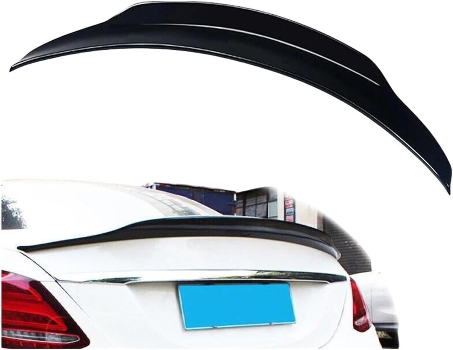 Carbon Rear Trunk Spoiler Wing Fit For Benz W205 C180 C200 C300 C43 C63 2015-20