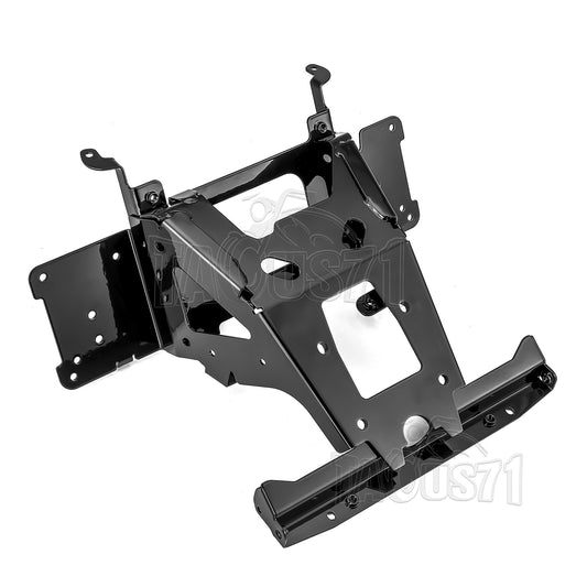 Black Inner Fairing Radio Support Mount Bracket for Harley Road Glide 2015-2023