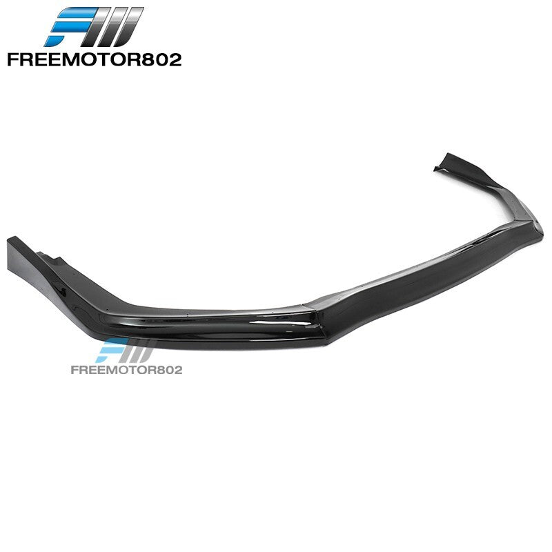 Front Bumper Lip Fits 15-21 Subaru WRX/WRX STI CS Style Gloss Black Splitter 3PC