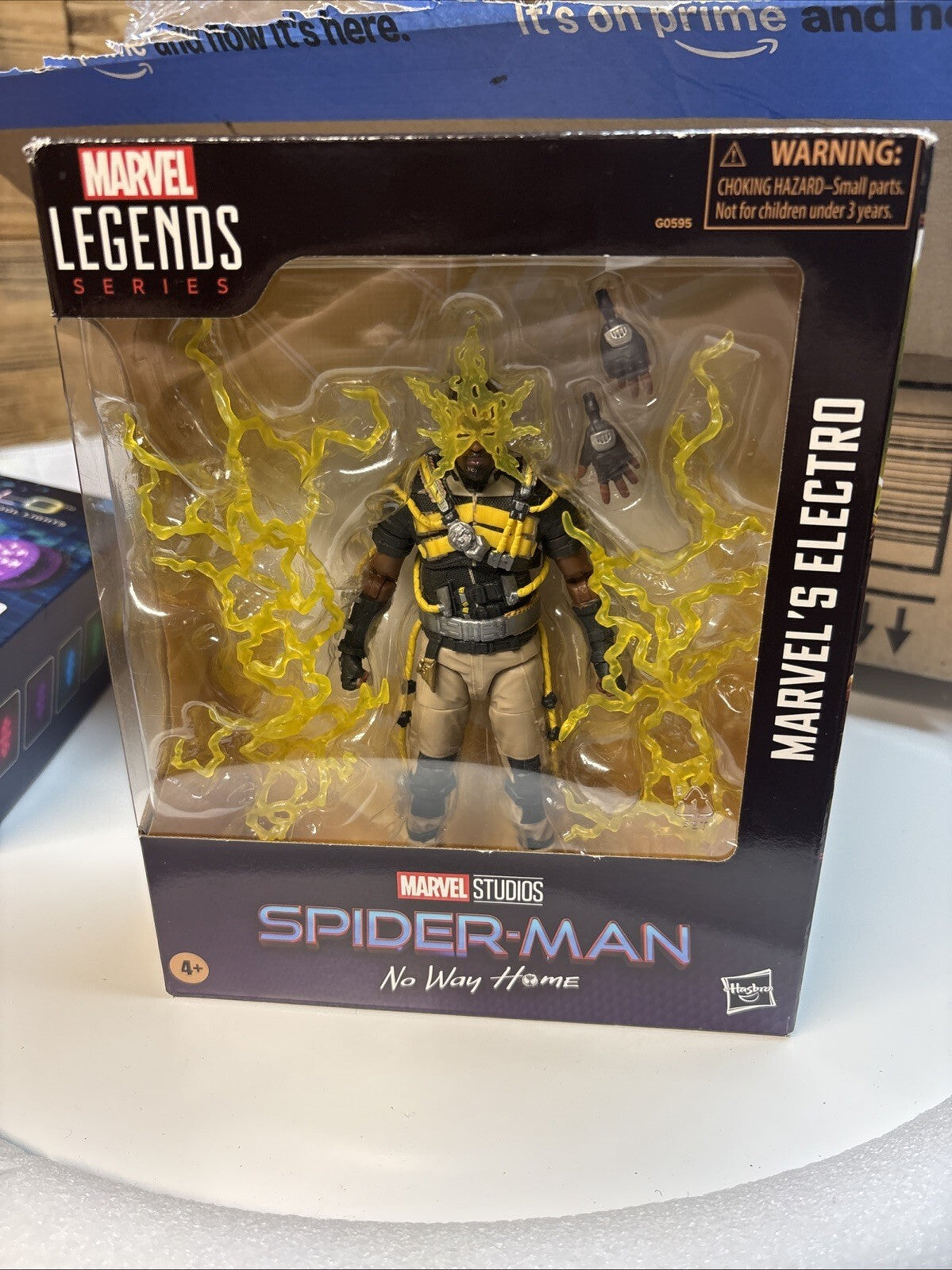 MARVEL LEGENDS SERIES NARVEL STUDIOS  SPIDER-MAN NO WAY HOME MARVEL’S ELECTRO
