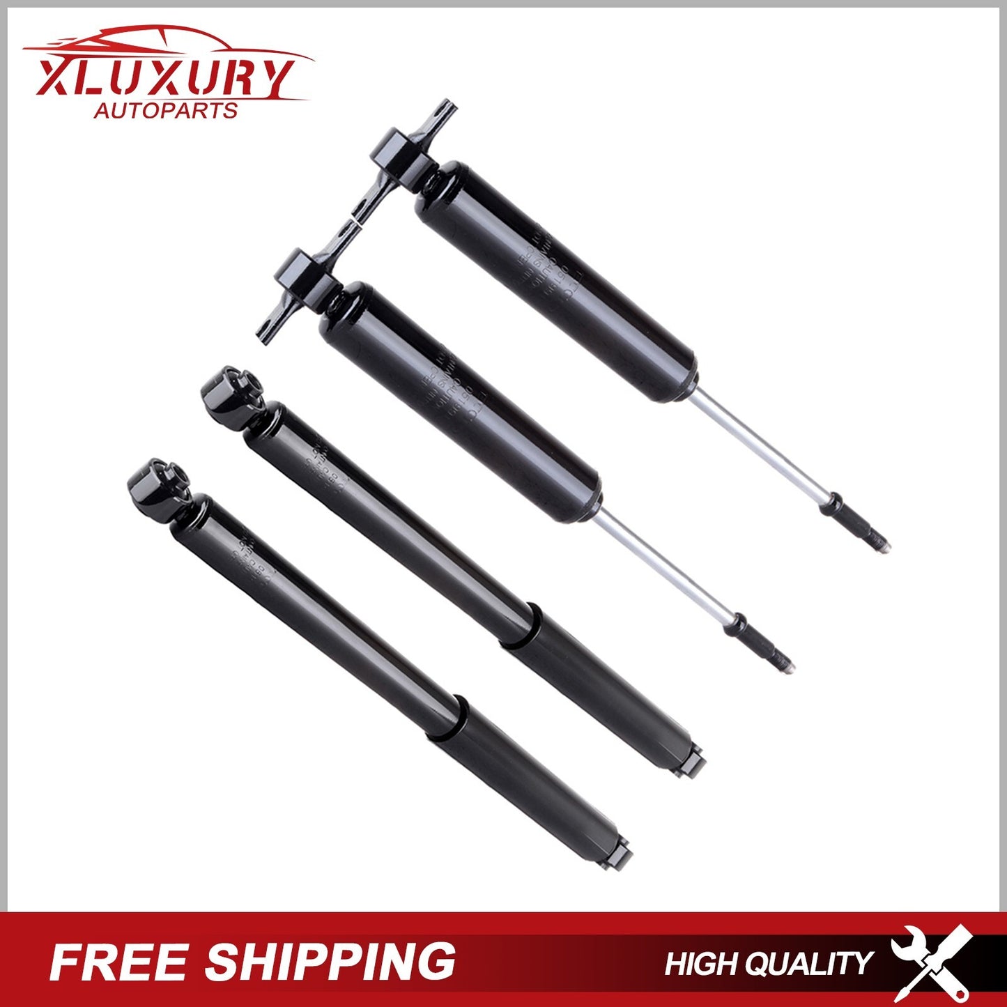 4x Front Rear Shock Absorbers For 2003-13 Ram 2500 3500 2WD 06-12 Dodge Ram 1500