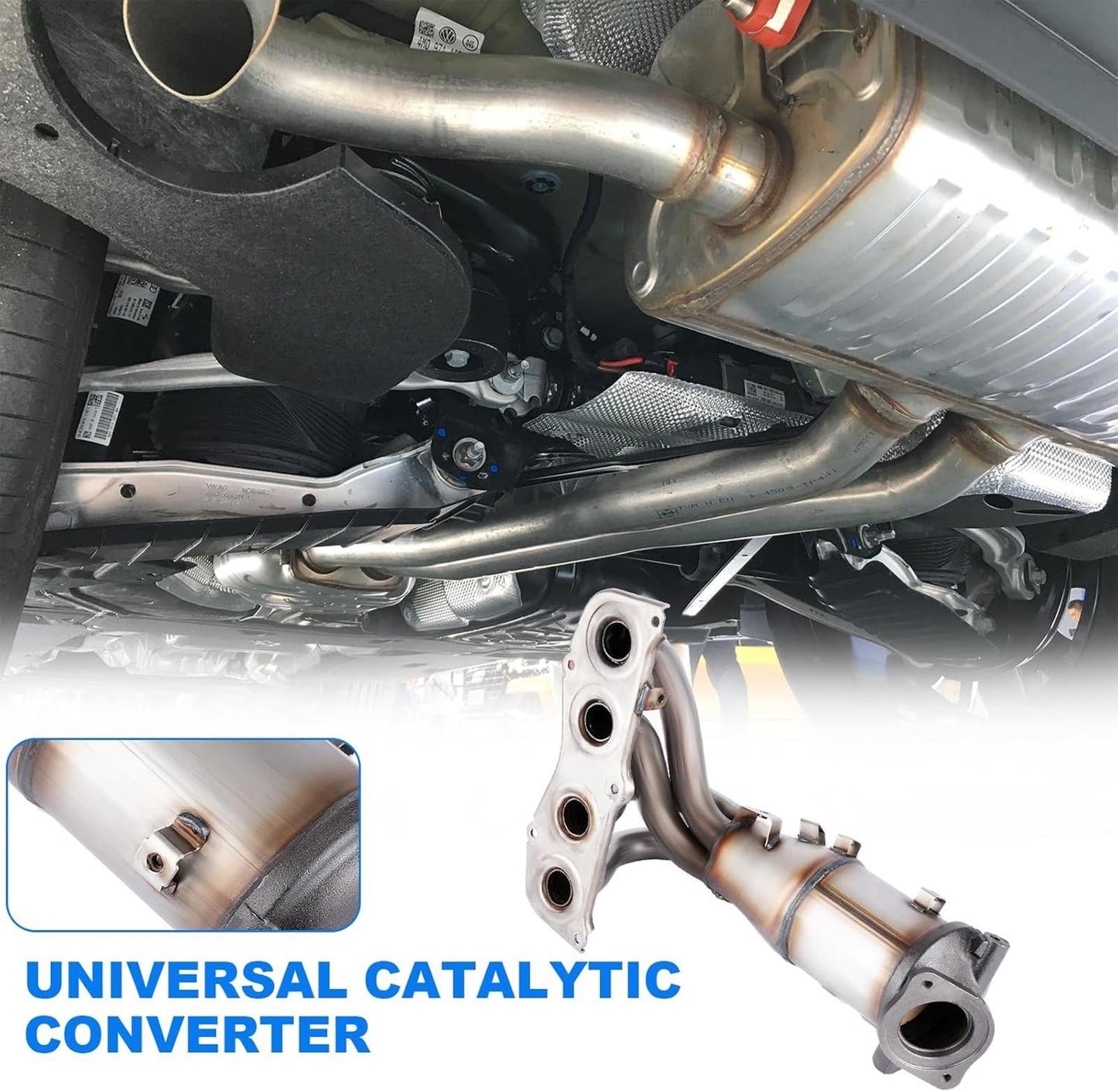 Front Catalytic Converter 16498 For 2007-2009 Toyota Camry 2006-2008 Solara 2.4L