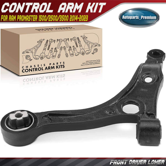 Front Driver Left Lower Control Arm for Ram ProMaster 1500/2500/3500 2014-2023