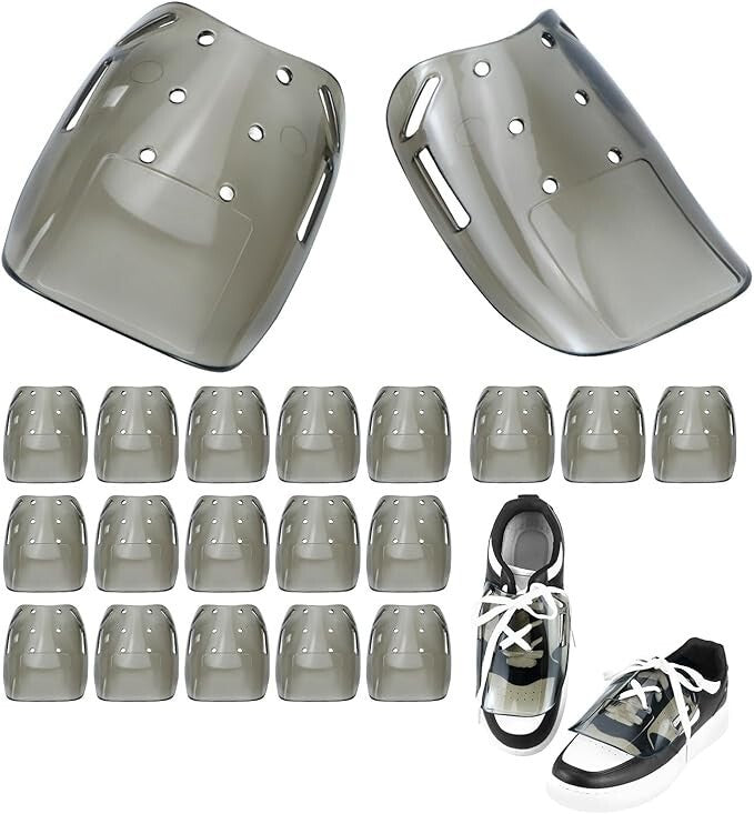 20 Pair Metatarsal Guards for Safety Shoes Boots, Polycarbonate Shield,Universal