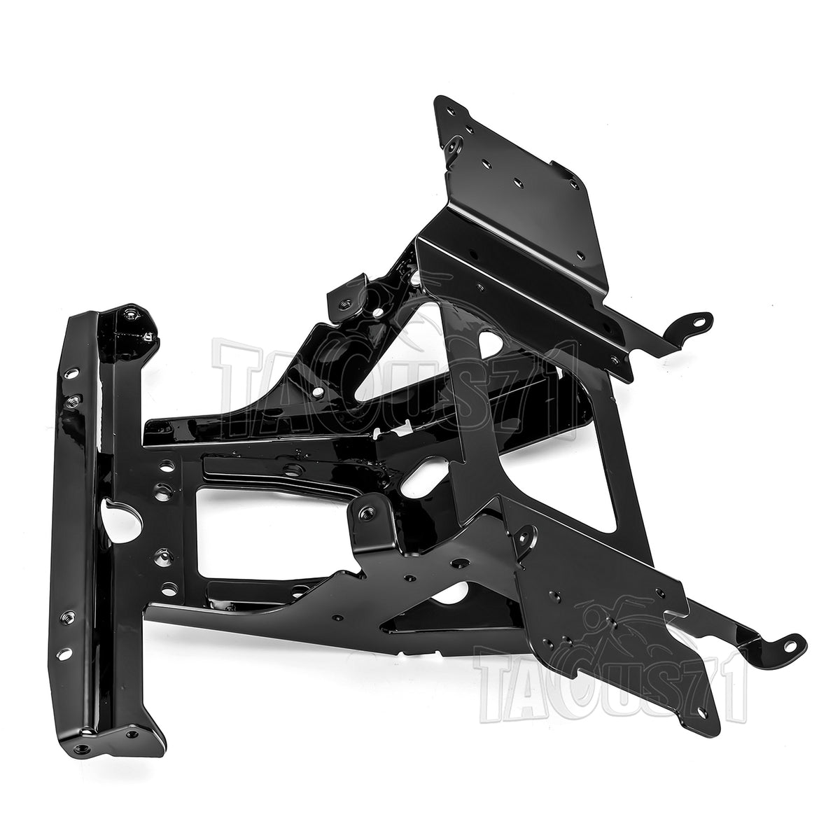 Black Inner Fairing Radio Support Mount Bracket for Harley Road Glide 2015-2023