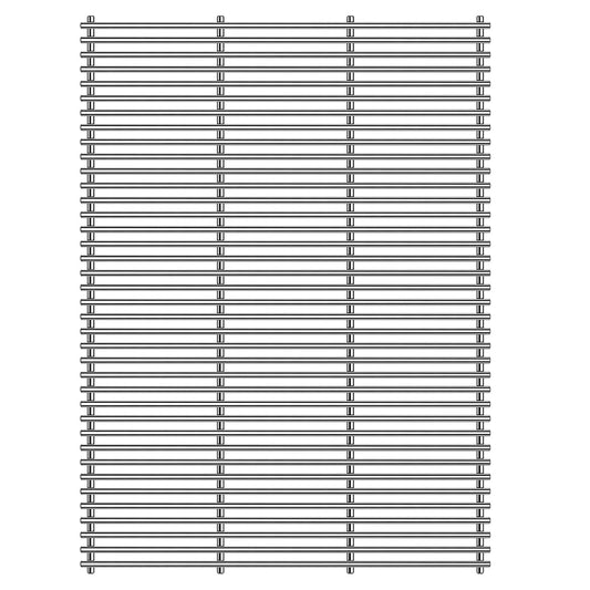 27inch Stainless Steel Grill Steel Wire Cooking Grid Rock Grates Chargriller +