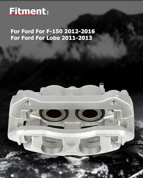 Front Left Disc Brake Caliper Assembly w/Bracket Ford F-150  Front Left[18B5405]