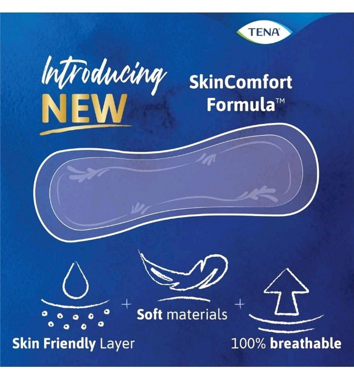 Tena Incontinence Pads, Bladder Control & Postpartum  56 count
