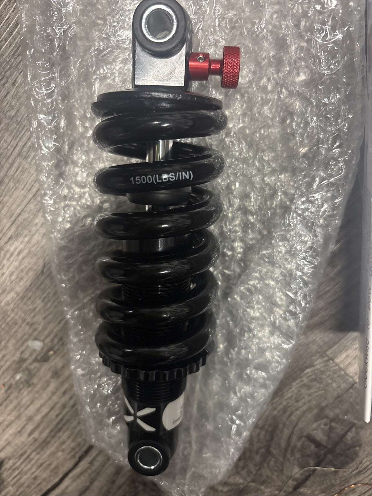 Rear Shock Absorber 291R Adjustable Suspension Spring MTB Bike 165MM 1500 LBS
