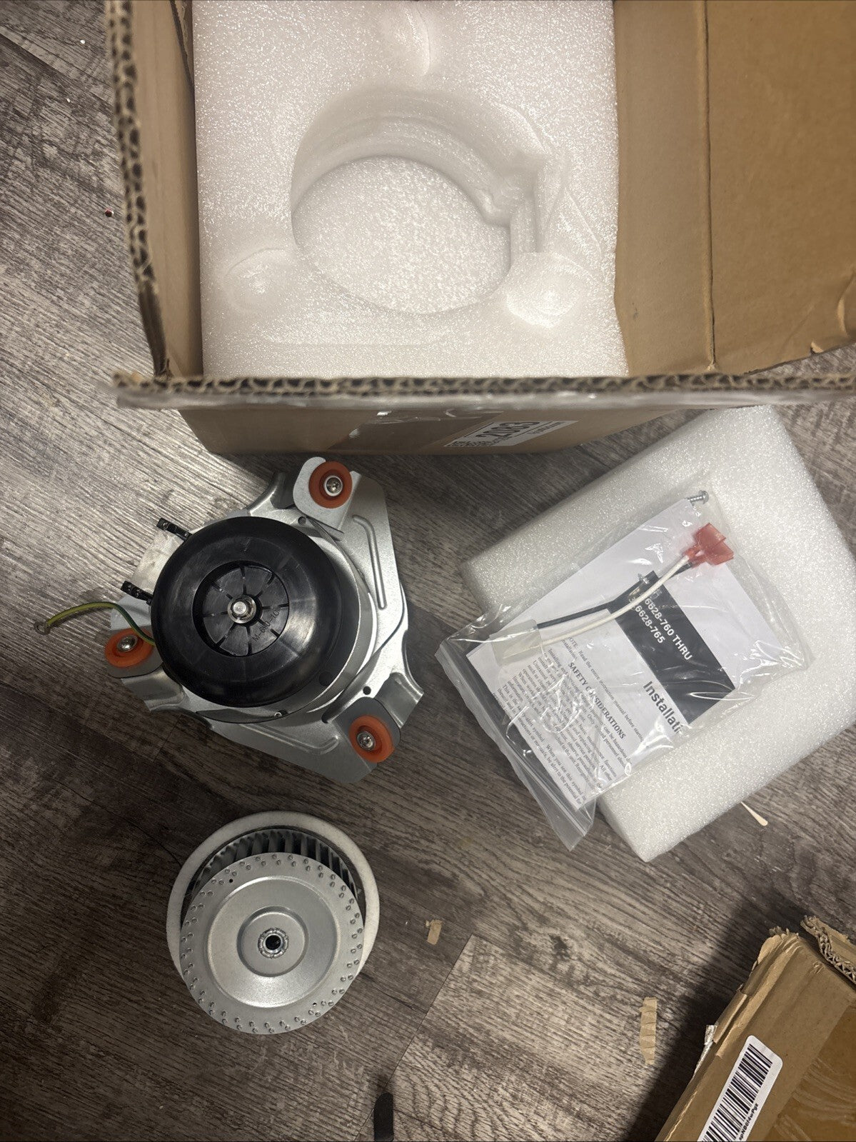 326628-763 NEW Draft Inducer Motor Assembly  for Carrier Bryant Furnace Blower