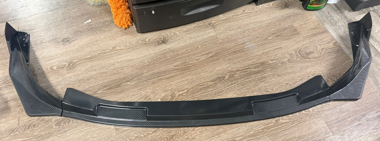 For BMW G80 M3 G82 G83 M4 2021-26丨V Style Carbon Fiber Front Bumper Lip Splitter