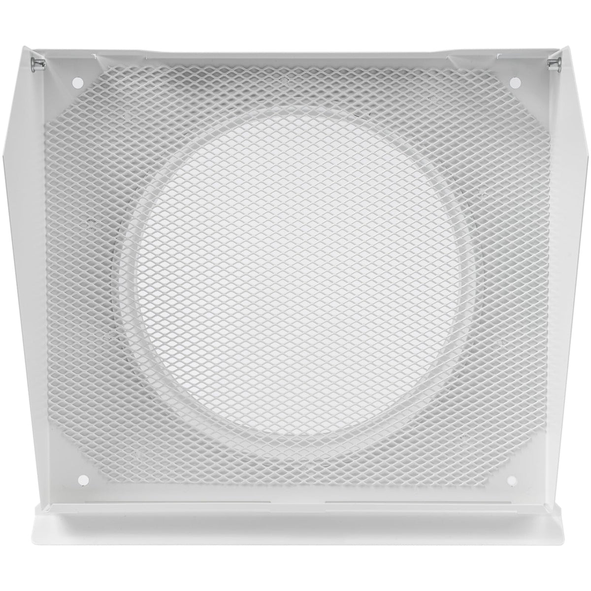 Vent Systems 8" Inch Exhaust Vent Cover with Rubber Gasket - White Galvanized...