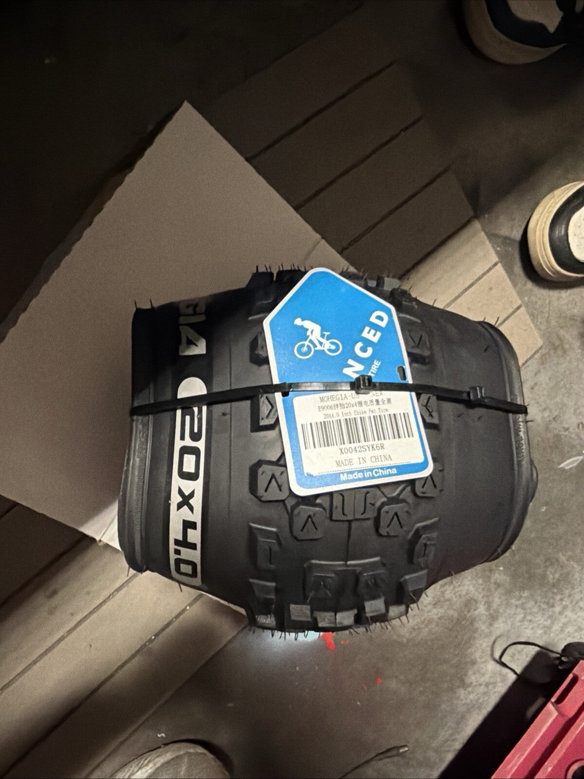MOHEGIA Ebike Fat Tire: 20x4.0/26x4.0 Inch E-Bike Mountain Bicycle Tire.