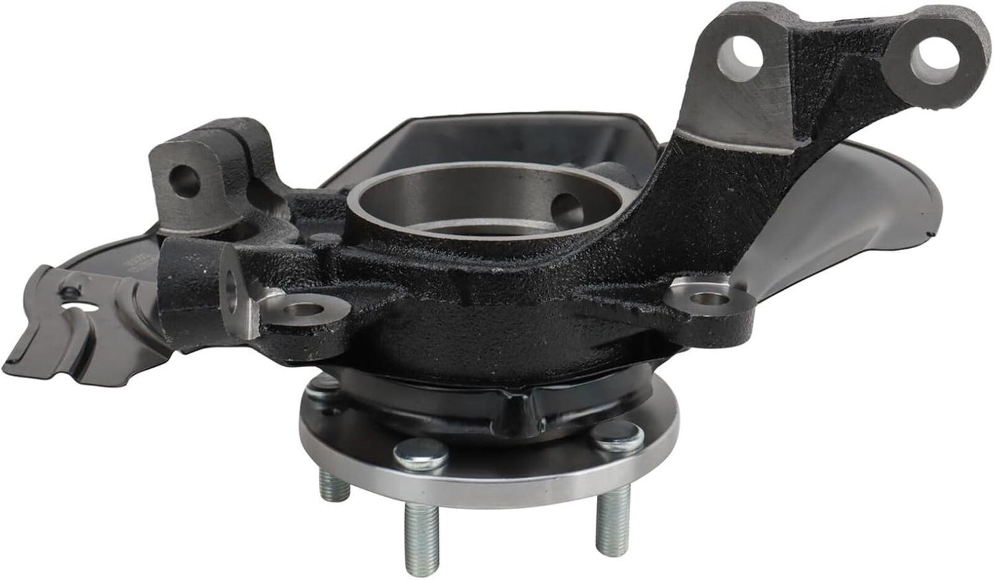 TRQ Front Right Steering Knuckle Assembly Compatible with 2011 Kia Optima