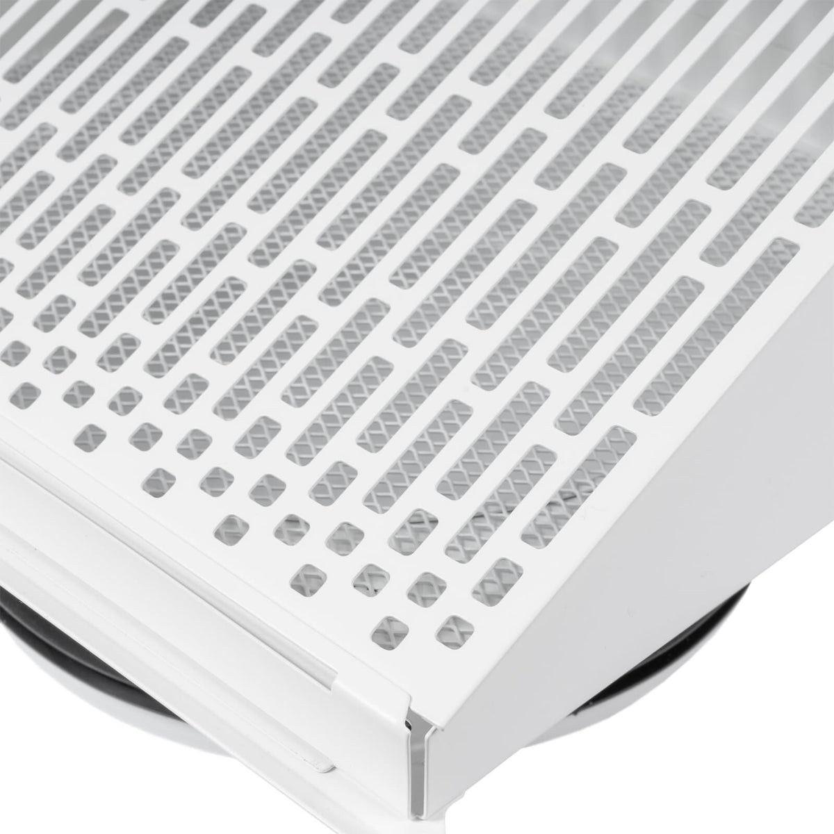 Vent Systems 8" Inch Exhaust Vent Cover with Rubber Gasket - White Galvanized...