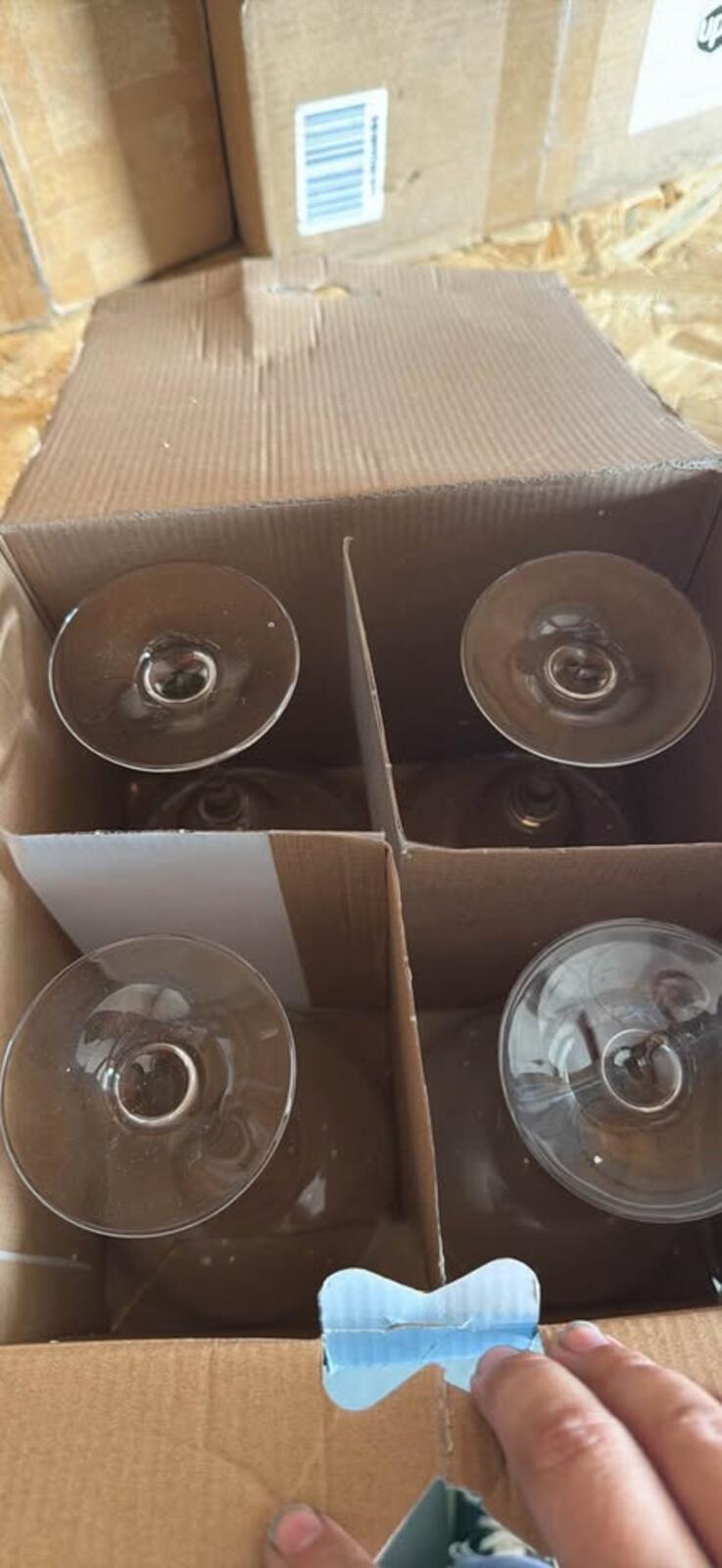 Martini glasses