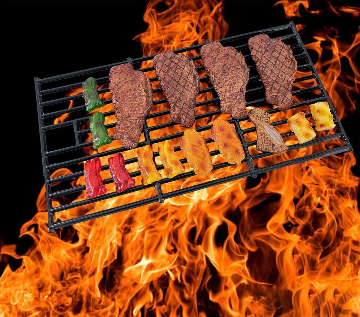Store 19 Inch Grill Grates Replacement for Jenn Air 720-0062 720-0062-lp 720-...