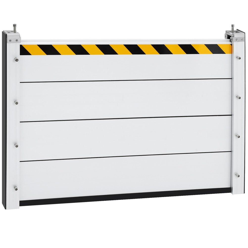Flood Barrier for Home Aluminum Alloy Garage Door Water Barrier H31.5in W3.5FT