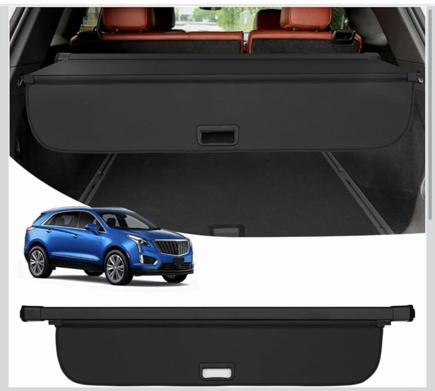 Cargo Cover for 2020-2023 for Cadillac XT5 2.0L,2017-2023 for Cadillac XT5