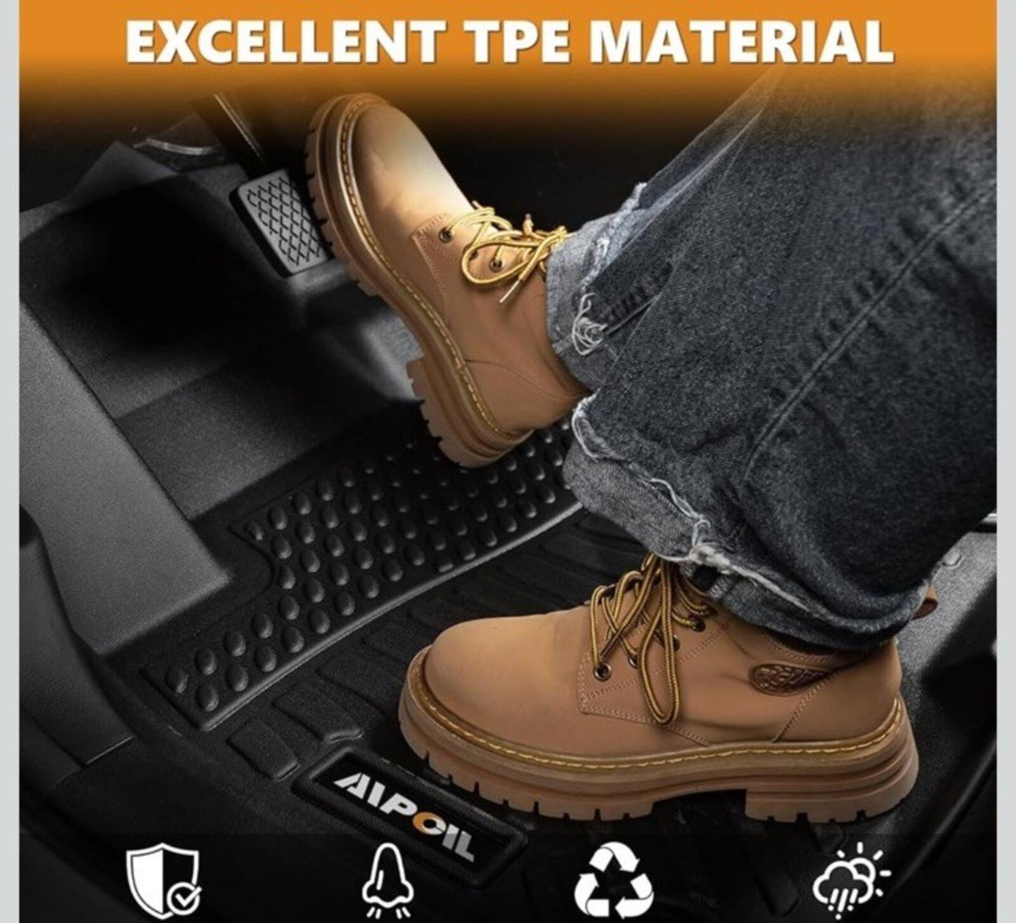 AIPOIL® Floor Mats & Cargo Liner Set for 2022-2026 Lexus NX/NX250/NX350/NX350 F