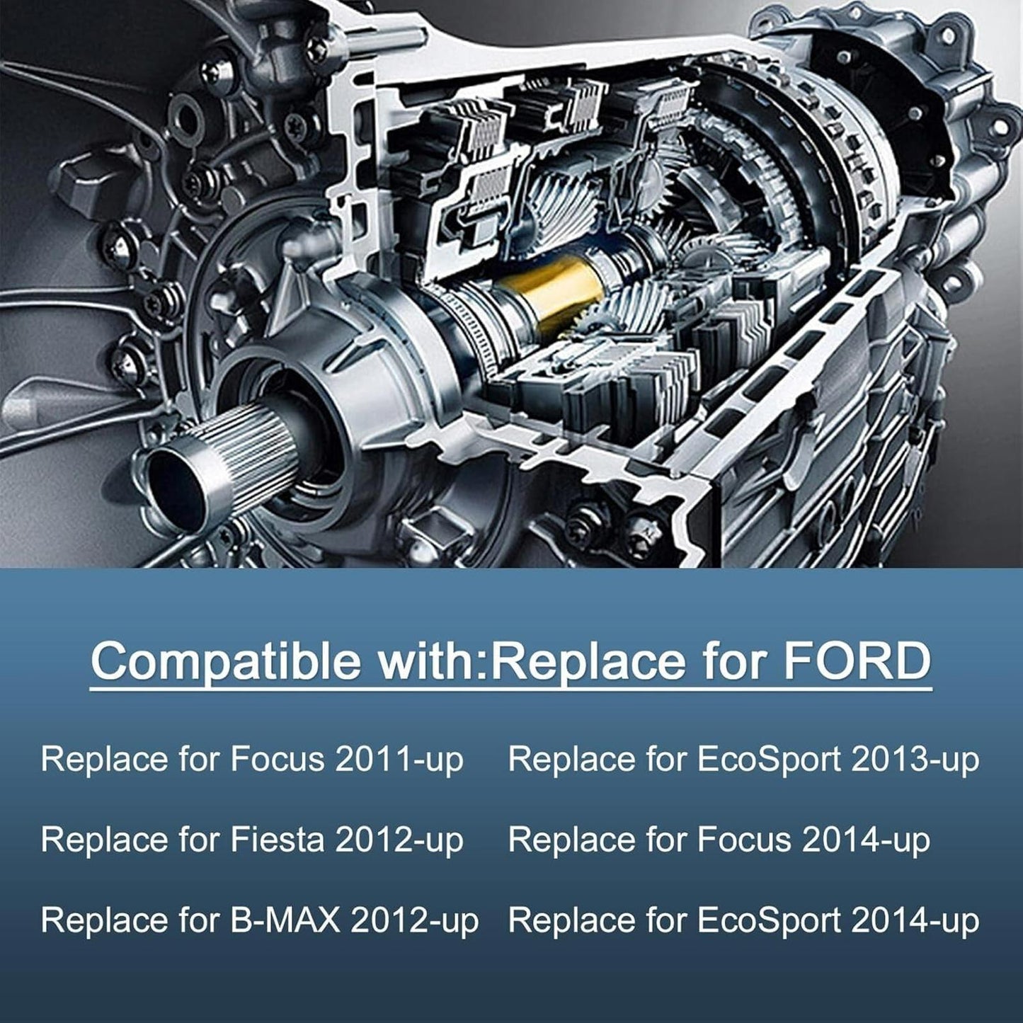 6DCT250 DPS6 Auto Transmission Dual Clutch Assembly For Ford Focus Fiesta LUK