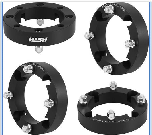 (4) 1.5" 4x156 4/156 ATV Wheel Spacers 12x1.5 For Polaris RZR XP 1000 Ranger 900