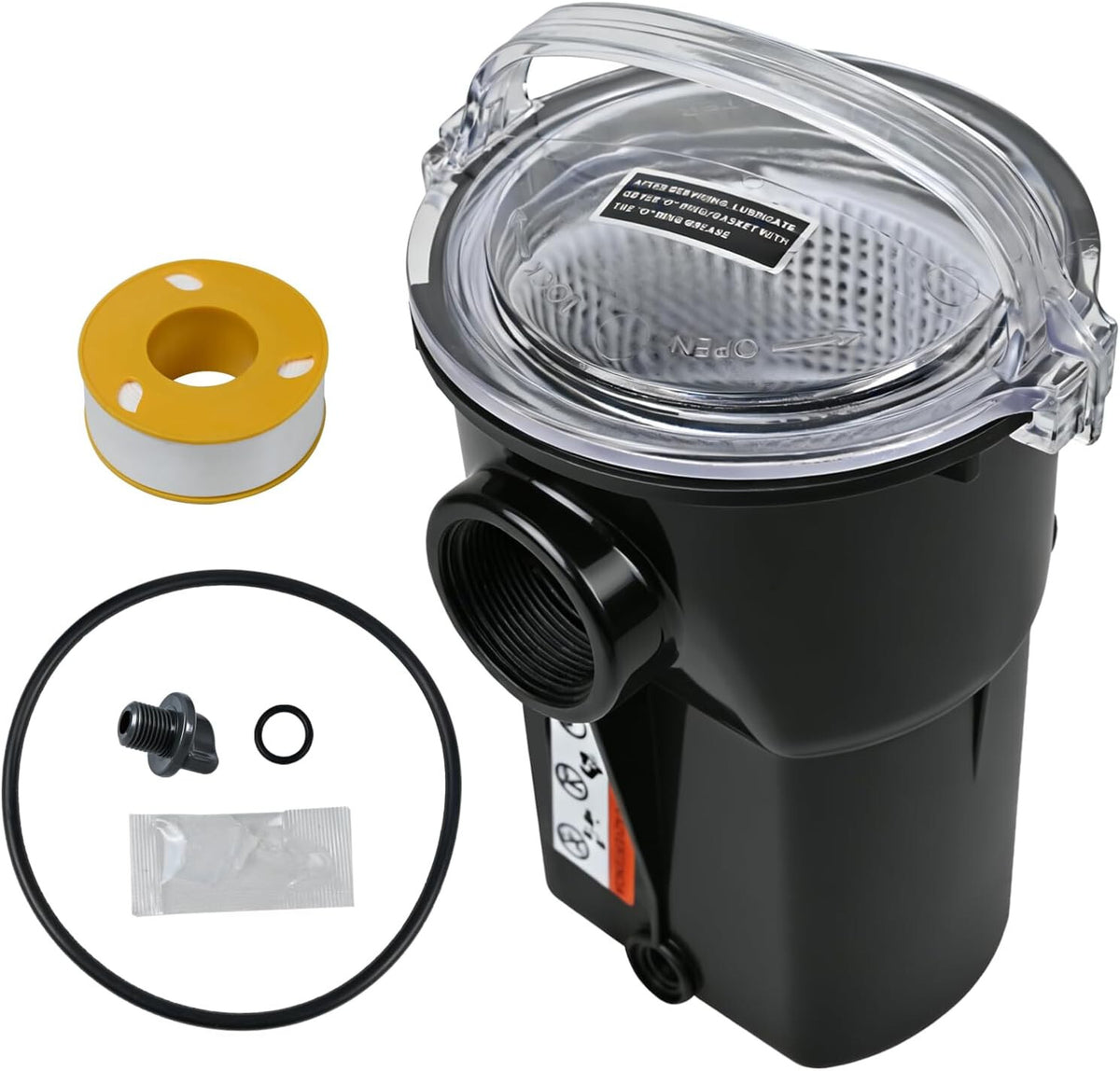 SPX1500CAP Pump Strainer Housing W/Basket Compatible with Hayward Strainer Pump