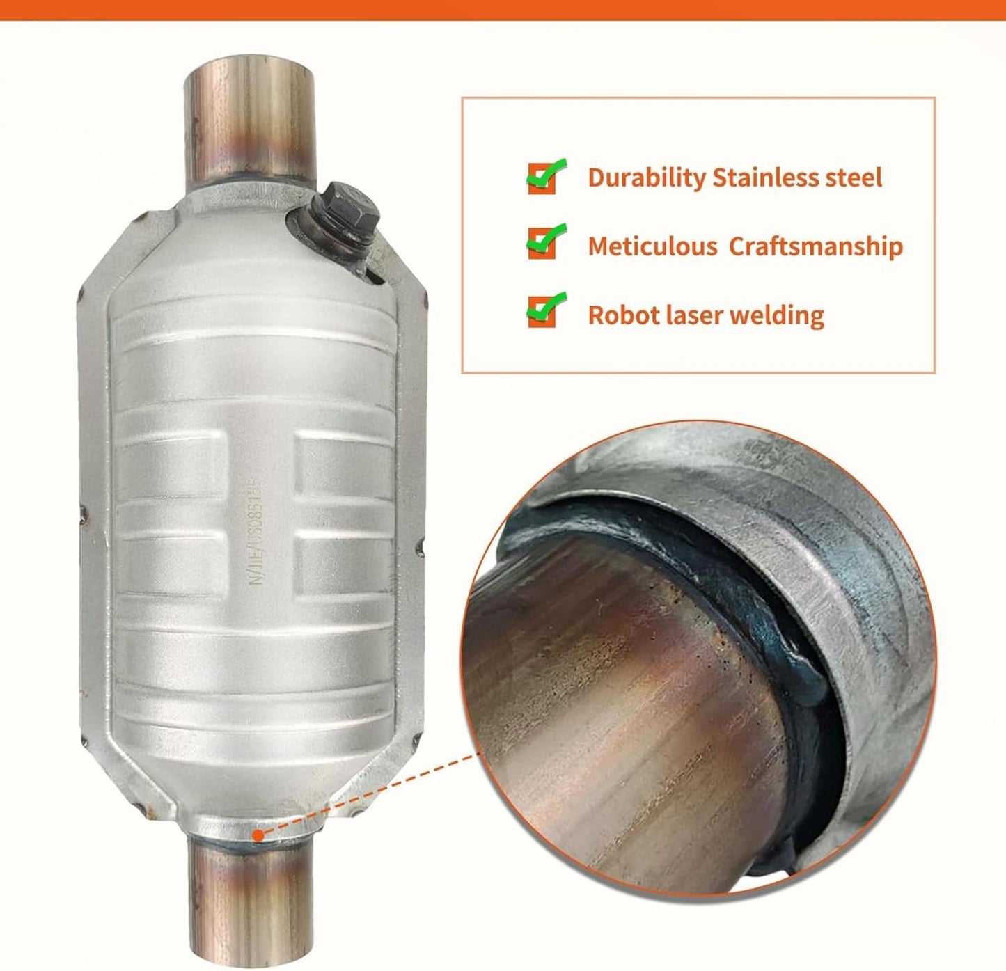 Catalytic Converter for Toyota Sienna 2004–2010 3.3L/3.5L FWD EPA Compliant