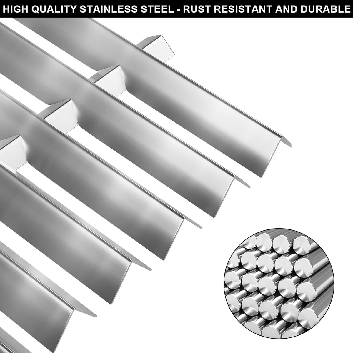 2 Pack Flavorizer Bar Set Heat Shields For Weber 9899,Summit Weber Gas Models