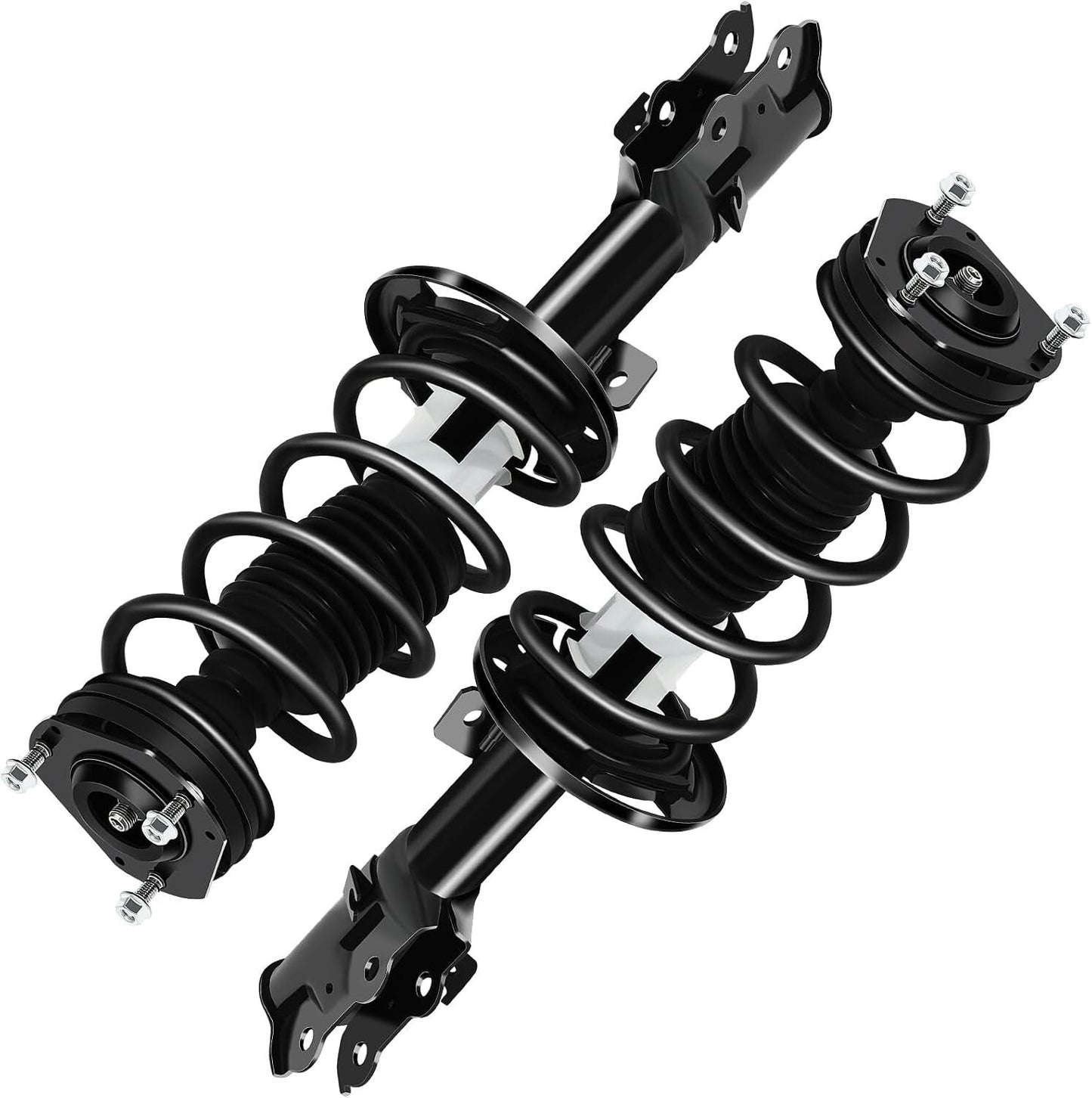 For 2010-2013 Ford Fiesta Front Struts Shock Absorber & Spring Assembly Pair