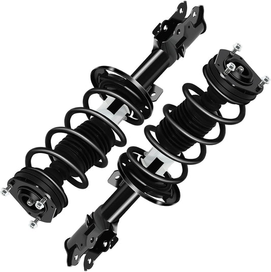For 2010-2013 Ford Fiesta Front Struts Shock Absorber & Spring Assembly Pair