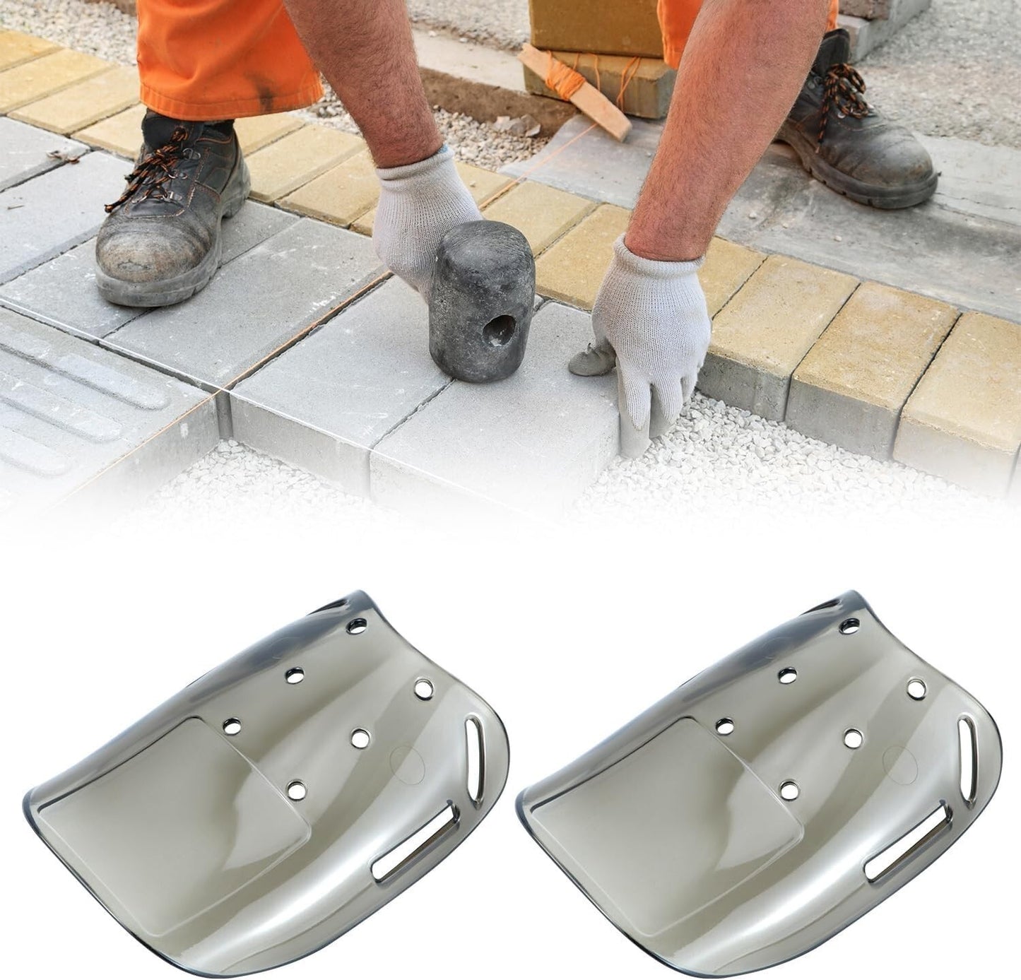20 Pair Metatarsal Guards for Safety Shoes Boots, Polycarbonate Shield,Universal