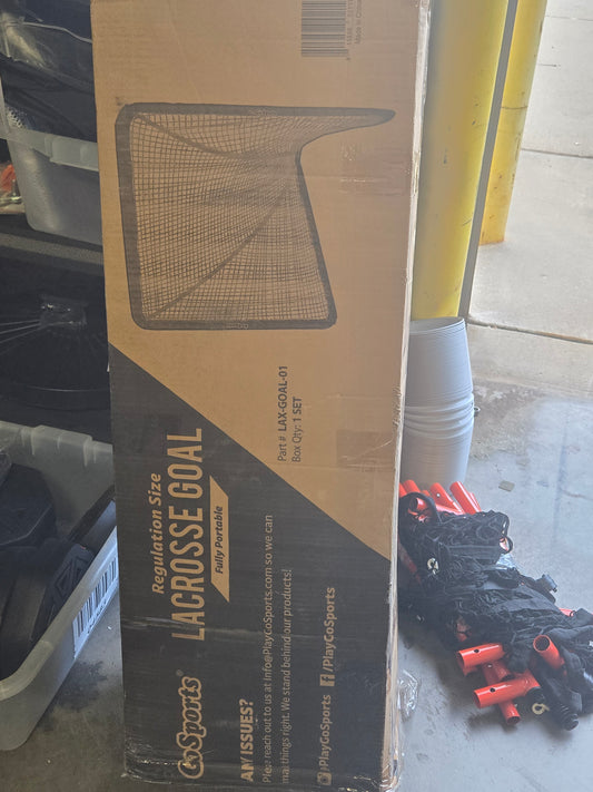 Regulation size lacrosse goal