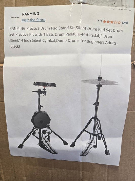 Practice drum kit