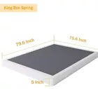 Box Spring 5 Inch High Metal Size Box Spring Only, Heavy Duty Mattress King