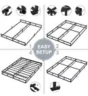 Box Spring 5 Inch High Metal Size Box Spring Only, Heavy Duty Mattress King