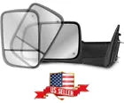 Mirror Power Folding Heated Memory Turn Signal Puddle Light Chrome Left for Ram