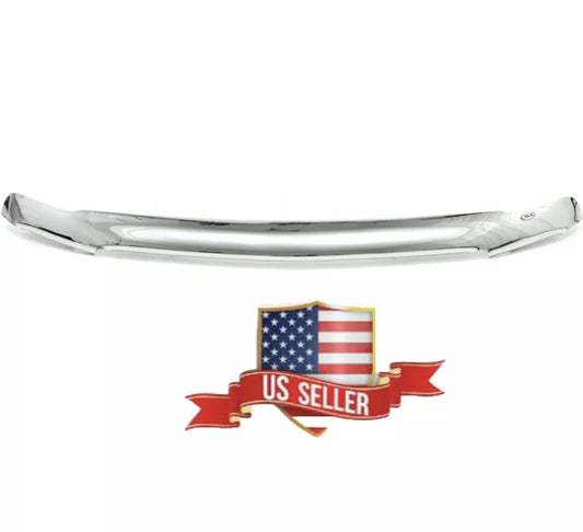 AVS Chrome Finished Acrylic High Profile Hood Bug Deflector for 15-20 Ford F-150