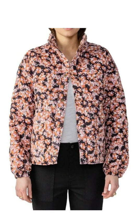 Social Standard By Sanctuary Ladies Quilted Jacket Floral