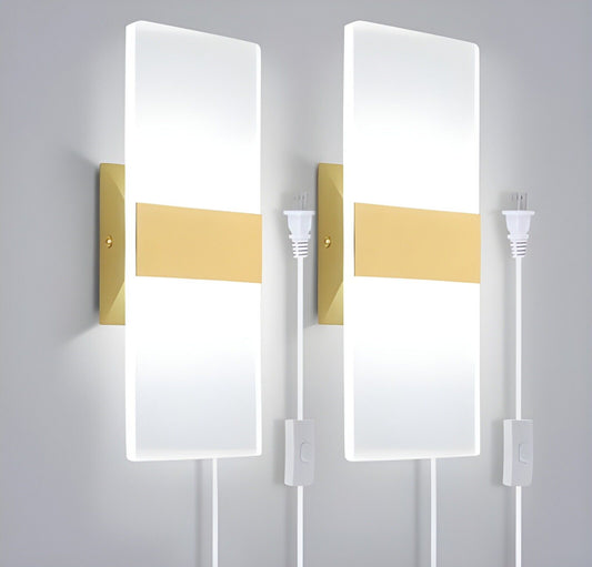 VATONI Dimmable Wall Sconces. 2 Pack