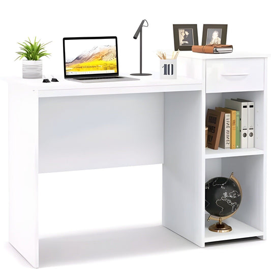 Computer Desk with Drawer Modern Laptop PC Desk
