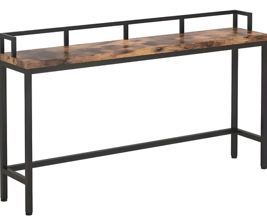 Console Table Behind Sofa Couch, 70.9 inch Long Narrow Entry
